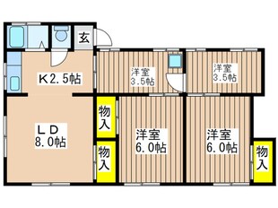 パストラルの物件間取画像